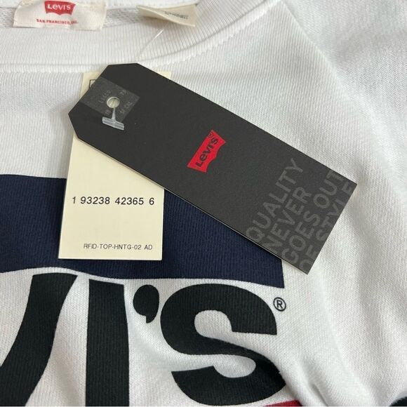 - Levi’s logo graphic sweatshirt, women’s size medium, Crewneck, pull over - Picture 4 of 7